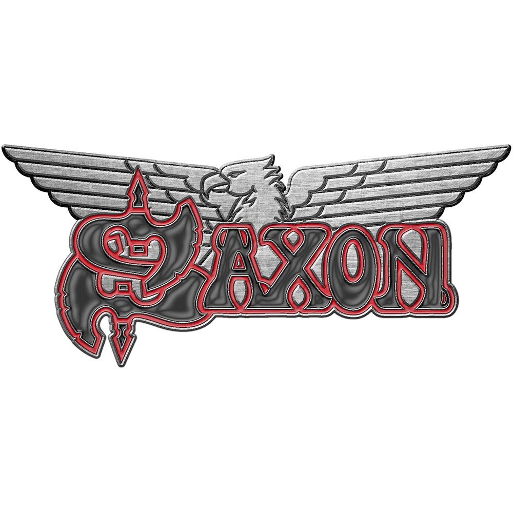 Saxon - Logo/Eagle Pin - Multicolours